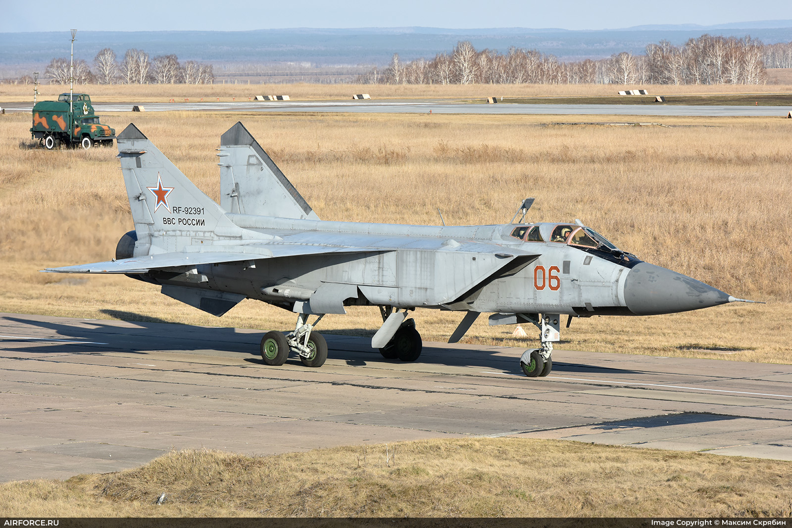 ВВС России - Фотографии МиГ-31